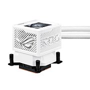 Cooler Procesor ASUS ROG RYUJIN III 360 ARGB EXTREME ALB, marime radiator 399.5mm, 3 ventilatoare ARGB, Viteza ventilatoare 2800 RPM +/- 10%, Viteza pompa: 5100 +/- 10%, Suport AMD: AM4, AM5, suport INTEL: LGA 115x/1200/1700/1851, Airflow: 89.73 CFM, Nivel de zgomot ventilator: 36dBA