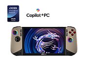 Consola portabila MSI Claw 8 AI+ A2VM, 8  FHD+ (1920x1200), 120Hz, VRR, Touchscreen, Intel Core Ultra 7 258V, 32GB RAM LPDDR5x-8533, 1TB PCIe GEN4x4 w/o DRAM NVMe,  Intel® Arc™ 140V GPU (16GB), Wi-Fi 7 + Bluetooth 5.4, 2x 2W Speaker, Ports: 2x Thunderbolt™ 4 (DisplayPort™/ Power Delivery 3.0) 1x
