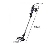 Aspirator vertical ROWENTA X-Pert 7.6 RH6A35WO, 0.44l, autonomie max 45 min, violet-negru