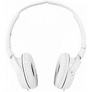 Casti Sony MDRZX110AP, Frecventa (Hz) 12- 22.000, Impedanta (ohmi) 24, Conector Stereo mini in forma de L, placat cu aur, difuzor 30 mm, alb