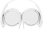 Casti Sony MDRZX110AP, Frecventa (Hz) 12- 22.000, Impedanta (ohmi) 24, Conector Stereo mini in forma de L, placat cu aur, difuzor 30 mm, alb