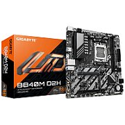 Placa de Baza GIGABYTE B840M D2H AM5, 2x DDR5, 1x HDMI, 1x PCIE 4.0 x16 1x PCIE 3.0 x16, 2x M.2, 4x SATA 6GB/s, mATX