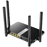 CUDY AC1200 Wi-Fi 4G LTE Cat.4 Router,1200Mbps Wi-Fi, Chipset MediaTek, build-in 4G LTE modem,  300Mbps at 2.4GHz + 867Mbps at 5GHz, 4 antennas, 4 10/100M RJ45 Ports,  Nano SIM Slot, PPTP/L2TP/OpenVPN/WireGuard VPN Client, DNS over Cloudflare/Google/Quad9, DDNS, SMS, Band locking
