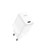 CUDY 30W USB-C Charger, GaN, 1 USB-C port, QC+PD 3.0, EU plug, for iPhone 12 Series and above, Galaxy, iPad, MacBoook Air and More