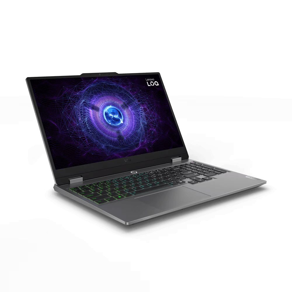 Laptop Lenovo LOQ 15IAX9, 15.6 inch 1920 x 1080, Intel I5-12450HX (8 C / 12 T, 3.1 GHz - 4.4 GHz, 12 MB cache), 24 GB DDR5, 1 TB SSD, Nvidia GeForce RTX 4050, Free DOS