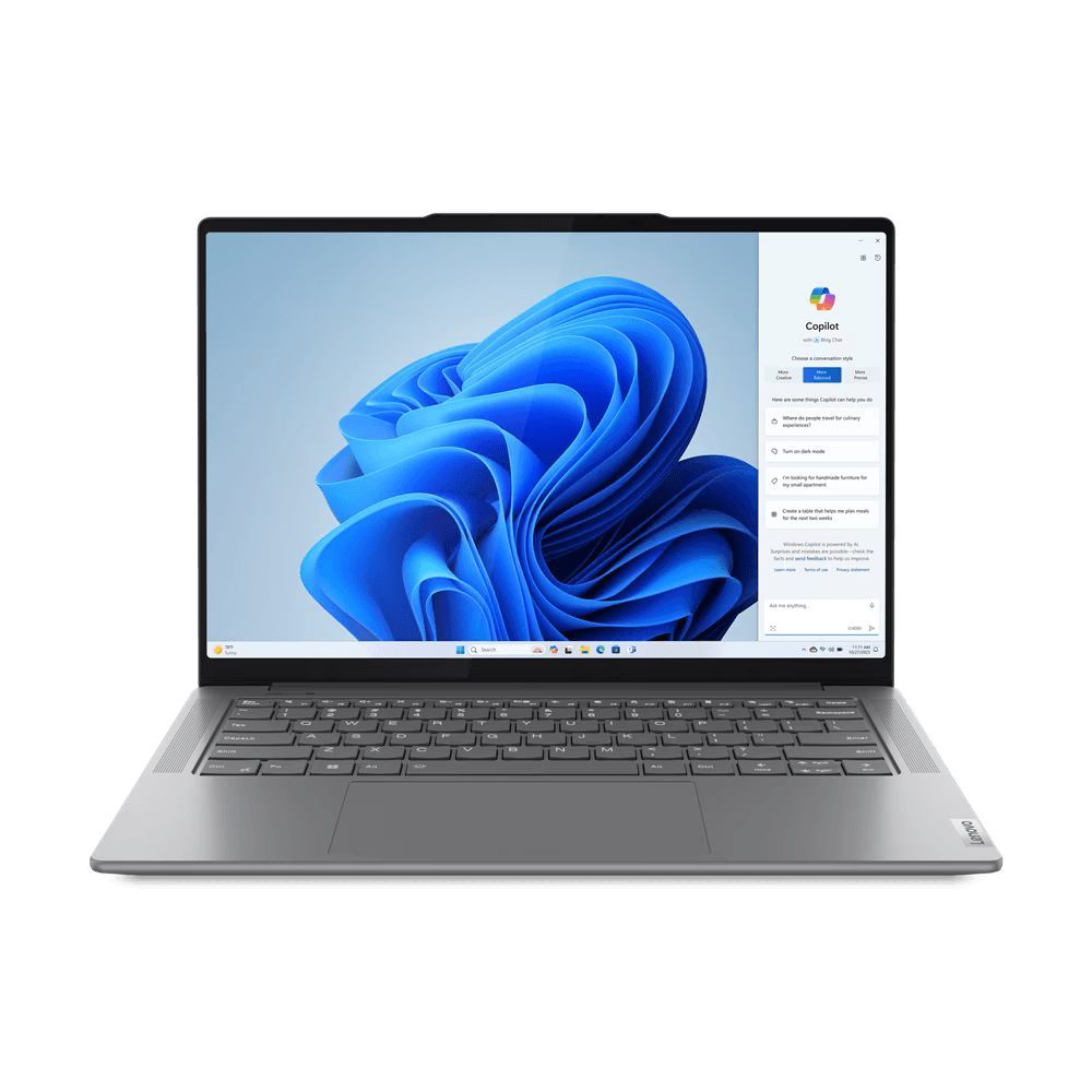 Laptop Lenovo Yoga Pro 7 14IMH9, 14.5 inch 2880 x 1800, Intel Core Ultra 7 155H (16 C / 22 T, 4.8 GHz, 24 MB cache), 32 GB LPDDR5X, 1 TB SSD, Nvidia GeForce RTX 4050, Windows 11 Pro