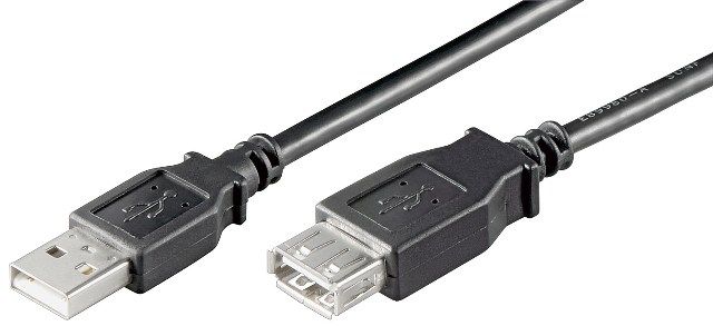 USB2 EXT-LC-BK/5,0-BU
