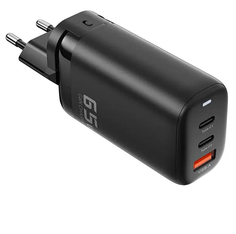 PSUP-AC-USBC65W-BK-BL