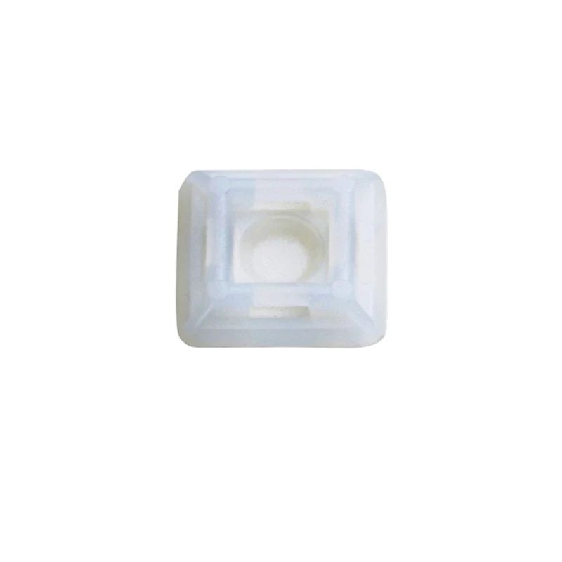 Adhesive Basebrid BBA 28x28

Self-adhesive mounting for cable tie.
The BBA basebrid is a square base for insert cable ties. The insertion of the cable ties can be made from all four sides. Unique cradle design provides maximum stability for cable ties and low-profile design keeps it close to mounting surface when overhead space is limited. Two sizes 19x19 and 28x28 mm. The 19x19 size supports cable ties up to 3.6 mm wide and the 28x28 size supports cable ties up to 4.8 mm wide.

Key features:


	Adhesive base for cable ties to stick on any surface
	Works with cable ties up to 3.6 mm wide
	Temperature resistant from -10&ampordmC to + 90&ampordmC and temperature peaks of +110&ampordmC



&ampnbsp
