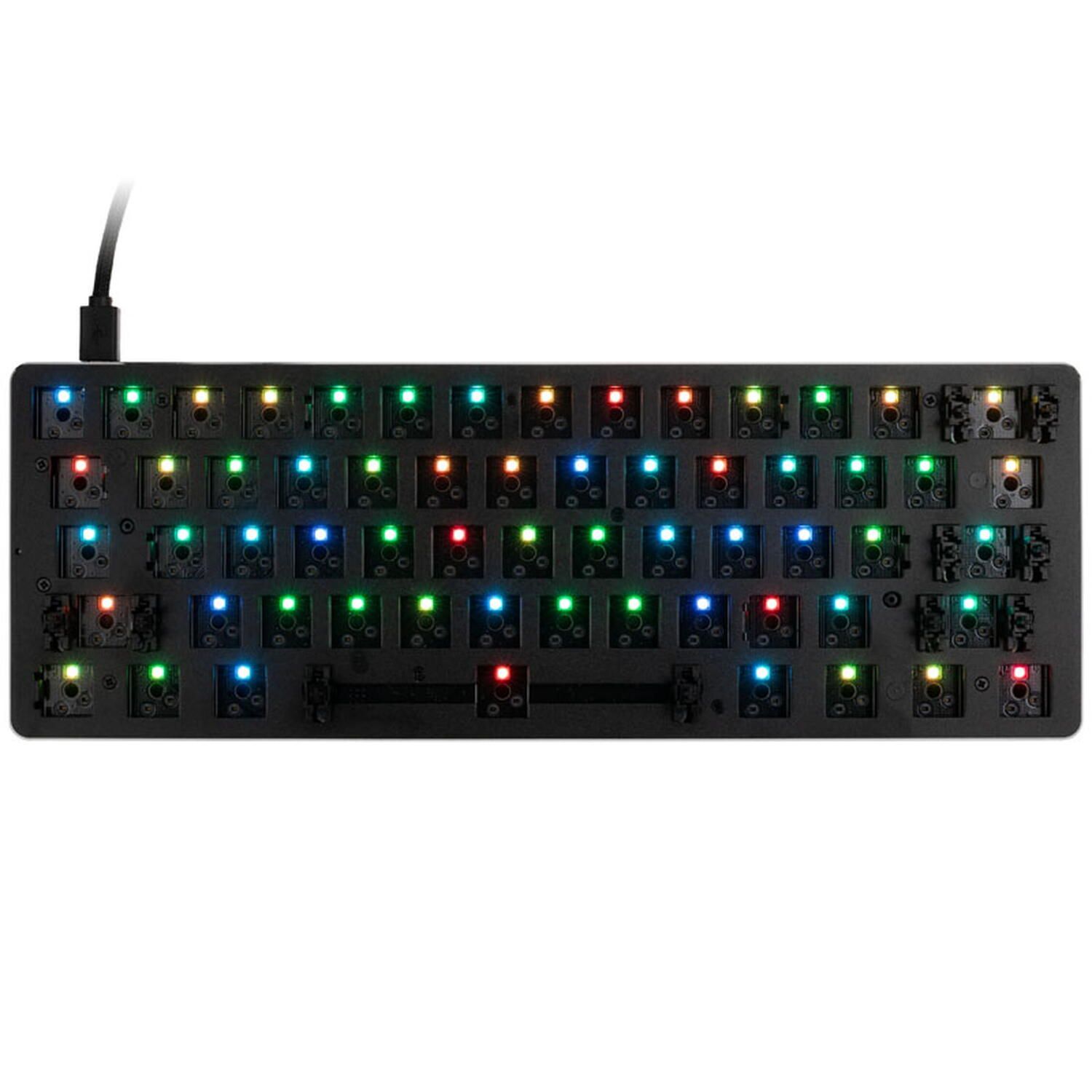 Barebone GMMK Compact, ANSI Layout, USB-C, RGB, Negru