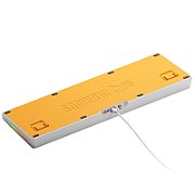 Tastatura mecanica GMMK 3 100% Prebuilt, USB-C, Fox Switches, US layout, 104 taste, Alb
