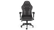 Scrim BK, Piele/Textil, Suport lombar Memory Foam, Negru