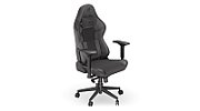 Scrim BK, Piele/Textil, Suport lombar Memory Foam, Negru