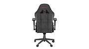 Scrim RD, Piele/Textil, Suport lombar Memory Foam, Negru/Rosu