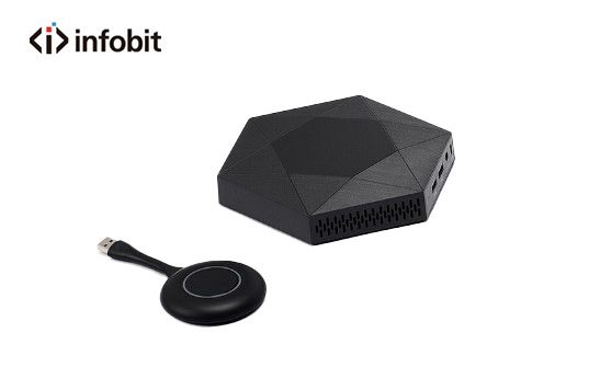 Receiver prezentare/colaborare wireless iShare 100 FULLHD, AirPlay,Miracast, TouchBack Control, Max 8 user, fara dongle
