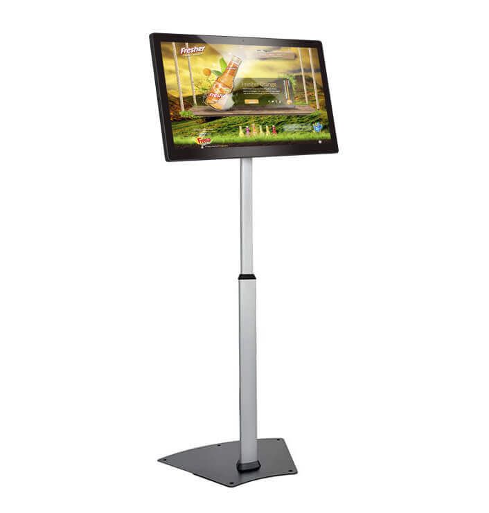 Pachet Display EvoBoard cu touch 18.5 , WF1856T, Android 11, 1366 x 768, 800:1 cu Stand podea Blackmount LCD-S04