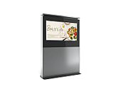 Kiosk / Totem Indoor 32'' -  ZL, ZLH32N-SBB cu Display LED 32  Ultra HD 24/7 Profesional LG 32SM5J-B