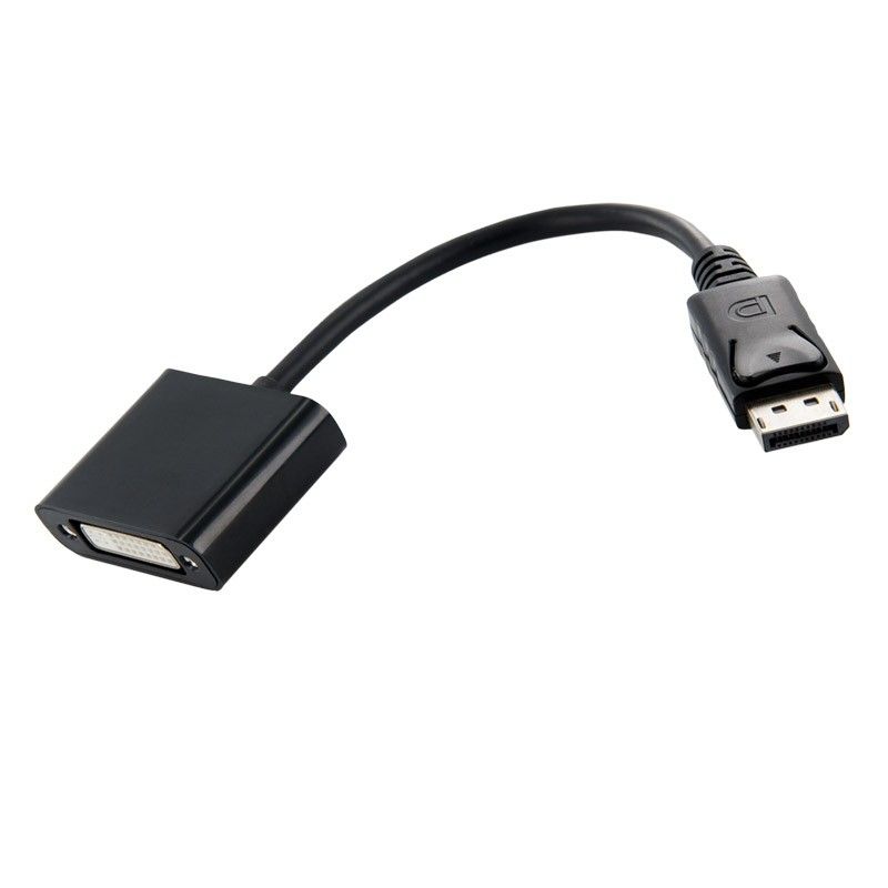 Adapter DisplayPort male to DVI-I female, 15cm cable
- gold contacts
Packaging: bulk 1 pc.