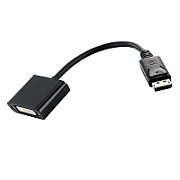 Adapter DisplayPort male to DVI-I female, 15cm cable
- gold contacts
Packaging: bulk 1 pc.