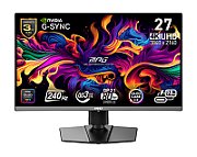 MPG 272URX QD-OLED, 26.5 inch, UHD, 3840 x 2160, HDMI, DisplayPort, 240 Hz, 0.03 ms, Negru