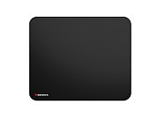 Mousepad Genesis Carbon 500 L Logo, material cauciuc + material textil, impermeabil, dimensiuni 400 x 330 x 2.5 mm, negru