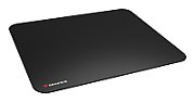 Mousepad Genesis Carbon 500 L Logo, material cauciuc + material textil, impermeabil, dimensiuni 400 x 330 x 2.5 mm, negru