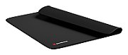Mousepad Genesis Carbon 500 L Logo, material cauciuc + material textil, impermeabil, dimensiuni 400 x 330 x 2.5 mm, negru