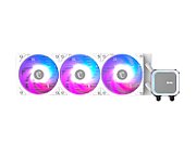Cooler Procesor MSI MAG CORELIQUID A13 360 AIO ALB, marime radiator 360mm, 3 ventilatoare ARGB GEN2, Viteza pompa: 3800 +/- 10%, Suport AMD: AM4/AM5, suport INTEL: LGA 1700/1851, Airflow: 62.6 CFM, Nivel de zgomot pompa: 20dBA