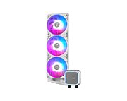 Cooler Procesor MSI MAG CORELIQUID A13 360 AIO ALB, marime radiator 360mm, 3 ventilatoare ARGB GEN2, Viteza pompa: 3800 +/- 10%, Suport AMD: AM4/AM5, suport INTEL: LGA 1700/1851, Airflow: 62.6 CFM, Nivel de zgomot pompa: 20dBA