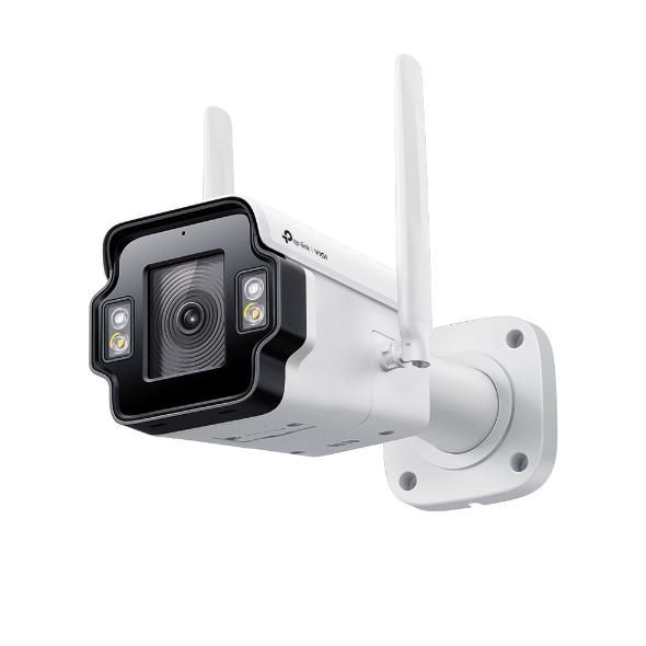 Camera de supraveghere VIGI 4MP Outdoor Full-Color 4G Bullet, SPEC: 4G Cat4, LTE-TDD/LTE-FDD/WCDMA, 3*LAN Ports, 4MP, 1/2.7  Progressive Scan CMOS, H.265+/H.265 /H.264+/H.264, IR&White LED, 25fps/30fps (2688 × 1520), IP66, DC 12V,120dB WDR, microfon si difuzor incorporat, Slot micro-SD pana la