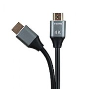 Cablu Tellur High Speed HDMI 2.0 4k, viteza 18Gbps, plug-plug, tata- tata, lungime cablu 3m, negru