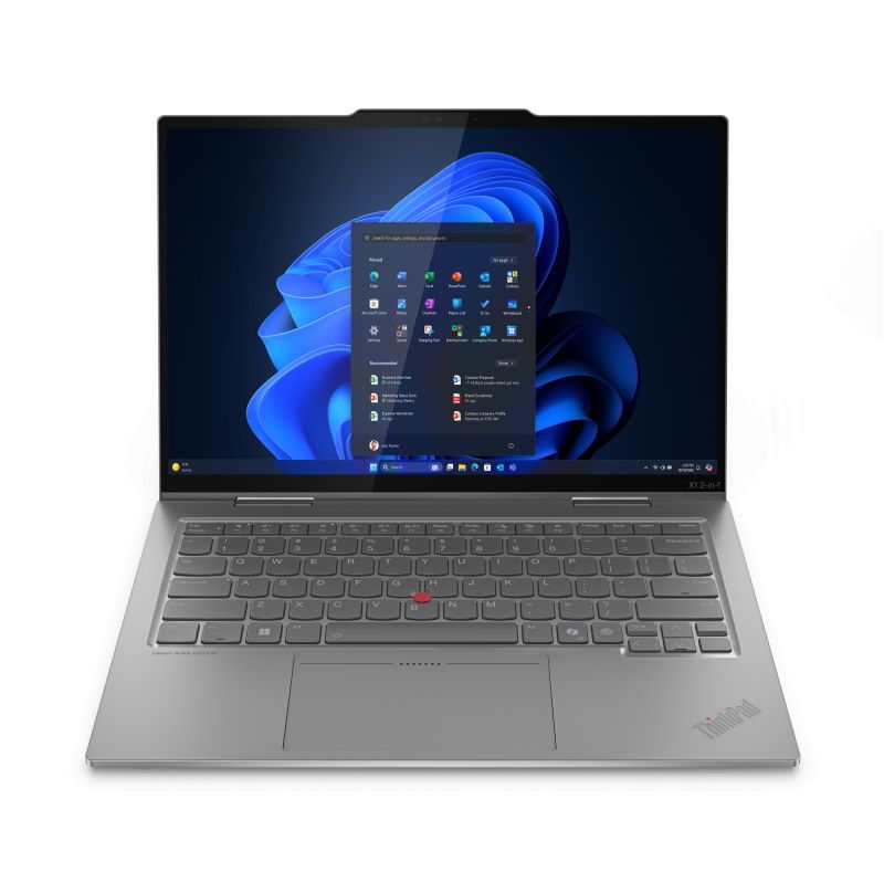 Laptop Lenovo ThinkPad X1 2-in-1 Gen 10 Aura Edition 21NU0023RI, 14 inch 2880 x 1800 Touchscreen, Intel 258V (8 C / 8 T, 2.2 GHz - 4.8 GHz, 12 MB cache, 12 W), 32 GB LPDDR5X, 1 TB SSD, Intel Arc Graphics 140V, Windows 11 Pro, Gri
