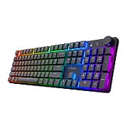 Tastatura gaming mecanica Trust GXT 868 Torix Premium wireless, 104 taste, 12 taste multimedia programabile, negru