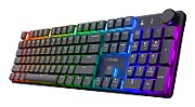 Tastatura gaming mecanica Trust GXT 868 Torix Premium wireless, 104 taste, 12 taste multimedia programabile, negru