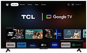 Televizor TCL LED 65P69B, 65''(165cm), Smart Google TV, 4K, Negru