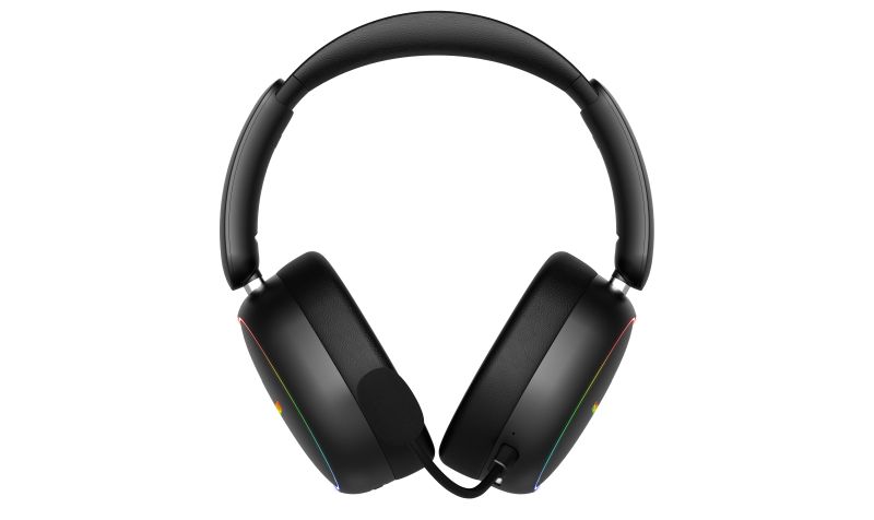 Casti gaming wireless Hator Phoenix 2, material membrana PET, frecventa raspuns 10Hz-44kHz, impendanta 32Ω, putere maxima 30mW, autonomie bateria pana la 45 de ore, timp incarcare 4 ore, conexiune  HATOR SyncHUB™, conexiune HATOR ClearScan™, spatial audio, apeluri prin BT in gaming mode, acoperire