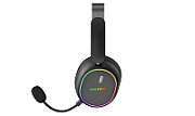 Casti gaming wireless Hator Phoenix 2, material membrana PET, frecventa raspuns 10Hz-44kHz, impendanta 32Ω, putere maxima 30mW, autonomie bateria pana la 45 de ore, timp incarcare 4 ore, conexiune  HATOR SyncHUB™, conexiune HATOR ClearScan™, spatial audio, apeluri prin BT in gaming mode, acoperire