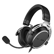 Casti gaming cu fir Hator Hypergang 3, material membrana compozit, frecventa raspuns 10Hz-44kHz, impendanta 32Ω, putere maxima 30mW, microfon detasabil unidirectional, sensibilitate -38 ±3dB, negru