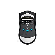 Mouse gaming wireless Hator Pulsar 3 PRO, polling rate pana la 1000Hz, senzor Optical PixArt PAW 3950, rezolutie maxima 30000 DPI, switch HATOR® Optical 100M, side switch Kailh 3M, durata de viata baterie in wireless mode pana la 120 de ore, negru