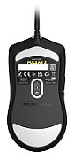 Mouse gaming cu fir Hator Pulsar 3, conectivitate USB, polling rate pana la 1000Hz, senzor Optical PixArt PMW 3311, rezolutie maxima 12000 DPI, switch HATOR® Optical 100M, iluminare RGB 16.8M culori, side switch Kailh 3M, negru