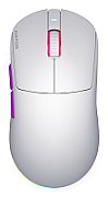 Mouse wireless Hator Quasar 3 ULTRA 8K, conectivitate 2.4GHz, bluetooth 5.4 si USB, polling rate pana la 8000Hz, senzor PixArt 3395, rezolutie maxima 30000 DPI, capacitate baterie 500 mAh, durata de viata baterie in modul wireless pana la 52 ore, timp incarcare 2 ore, switch  HATOR® Optical 100M