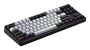 Tastatura mecanica wirelss Hator Rockfall 3 Mecha TKL conectivitate USB, pollingrate 1000Hz, iluminare RGB cu functia de a customiza fiecare tasta individual, tip switch HATOR Aurum Orange Linear rev.1.0, durata de viata switch 70M de clickuri, durata de viata baterie pana la 160 ore in wireless