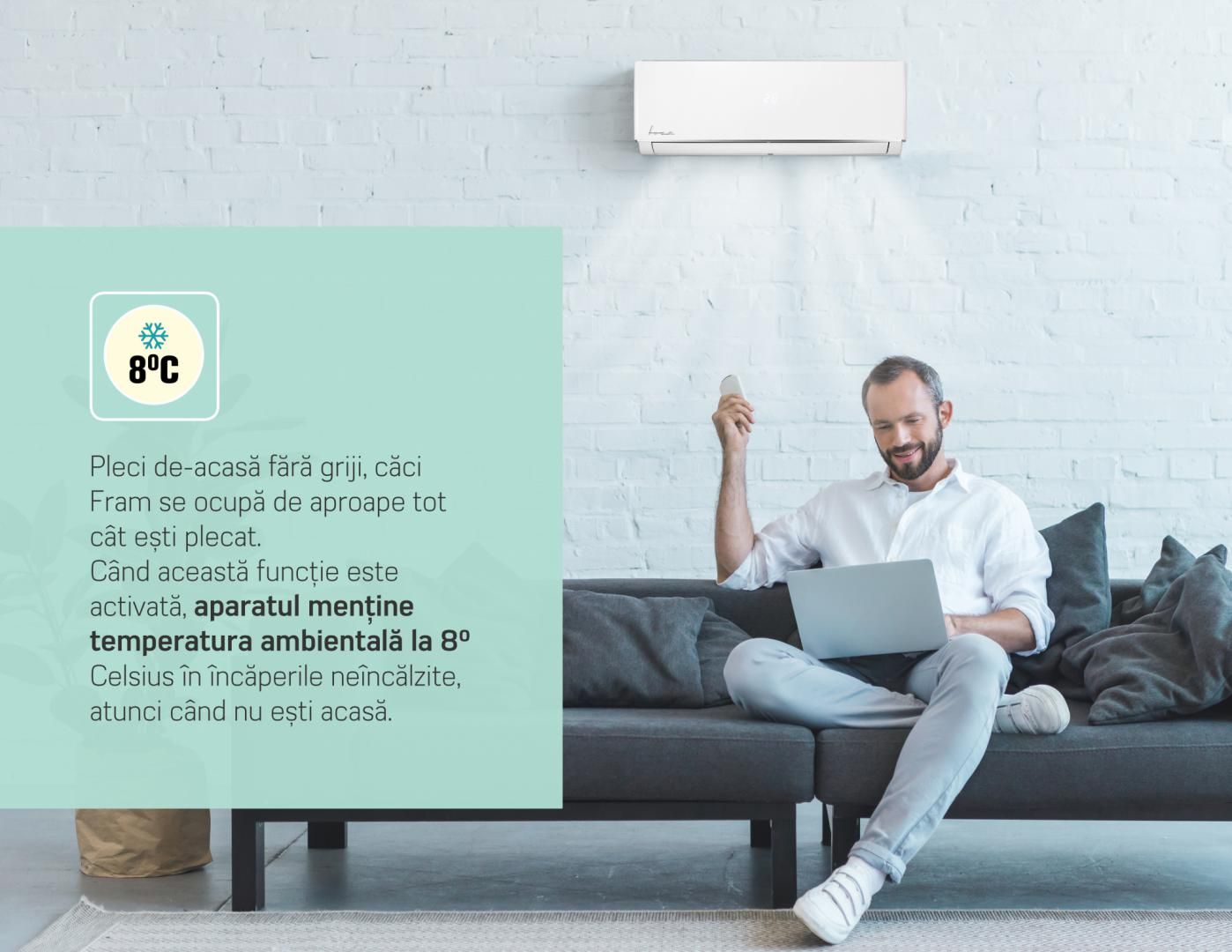 Aparat de aer conditionat FRAM ACF-HS18KITWIFI++