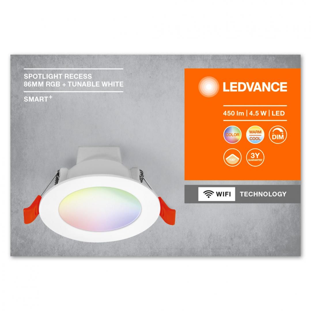 SMART WIFI SP 86MM 100DEG RGBTW WT LEDV