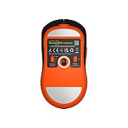 Mouse wireless Hator Quasar 2 Pro, conectivitate 2.4GHz, bluetooth si USB, polling rate pana la 1000Hz, senzor PixArt 3395, rezolutie maxima 26000 DPI, capacitate baterie 600 mAh, durata de viata baterie in modul wireless pana la 100 ore, timp incarcare 2 ore, switch  Kailh GM X White Sword, negru -