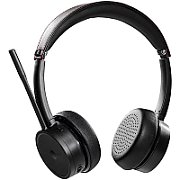 Casti Tellur wireless Voice Pro, bluetooth 5.3, frecventa 2,4 GHz, clasa 2, sensibilitate 113±3dB, timp de redare până la 15 ore ANC activat, până la 20 de ore ANC dezactivat, negru