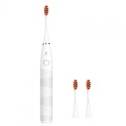 Set periuta + 2 rezerve Oclean Flow S White: Maner periuta x 1, Capat periuta Professional Clean x 3, Cablu Tip-C x 1