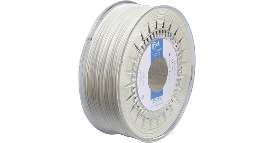 CRAFTBOT 3D PRINT FILAMENT WHITE 1KG, diametru 1.75mm, Material: PLA