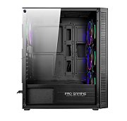 Carcasa PRO GAMING GLADIUS Mini Tower ARGB Negru