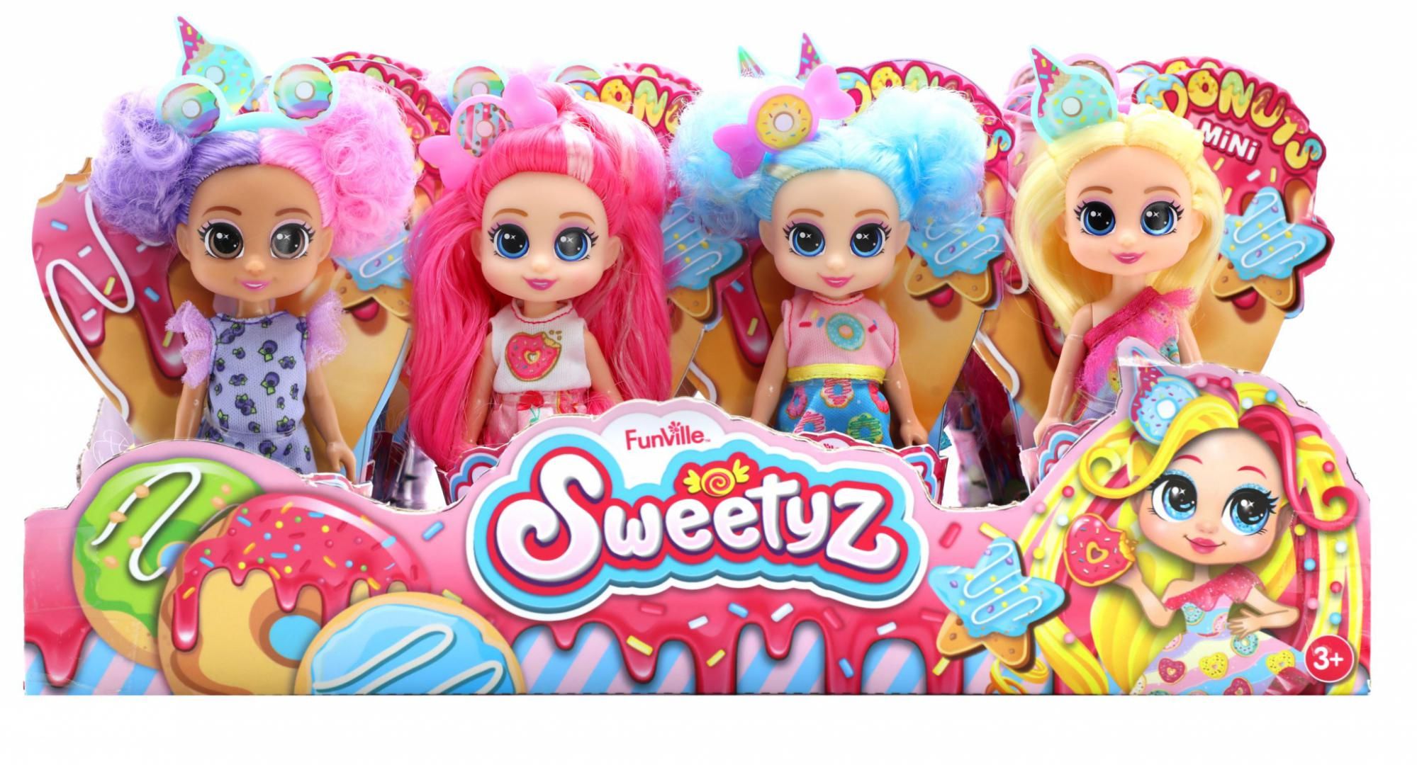MINI PAPUSA IN CON, SWEETYZ, DIVERSE MODELE, 12 CM